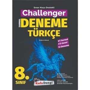 8.Sınıf Challenger Türkçe Branş denemesi (12'li) (Tümü Video Çözümlü)