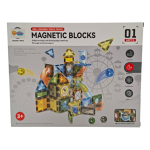 KUTUDA 68 PARÇA MAGNETİK BLOKLAR