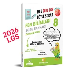 SİNANKUZUCU 8 FENBİLİMLERİ SORU BANKASI -2026