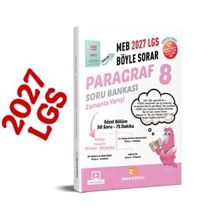 SİNAN KUZUCU 8.SINIF PARAGRAF SORUBANKASI (2027)