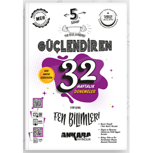 ANKARA 5.SINIF FEN BİLİMLERİ 32 HAFTA KAZANIM DEN.
