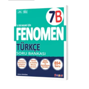 FENOMEN 7 TÜRKÇE SORU BANKASI (B)