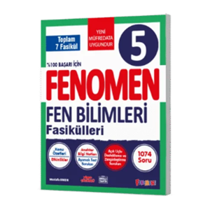FENOMEN 5 FEN BİLİMLERİ FASİKÜLLERİ (TOPLAM 7 FASİKÜL)