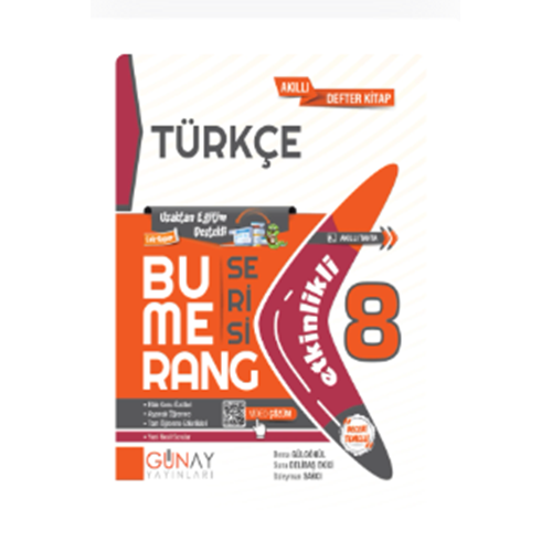 8. SINIF Bumerang Etkinlikli Türkçe