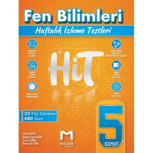 5.SINIF MOZAİK HİT 32 Lİ deneme FEN BİLM. - 24-25