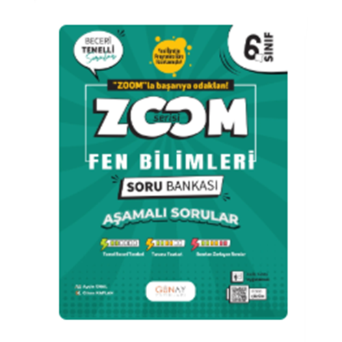 6. SINIF Zoom Serisi Fen Bilimleri Soru Bankası