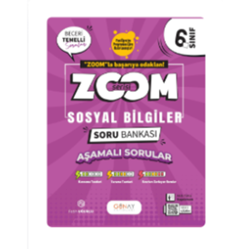 6. SINIF Zoom Serisi Sosyal Bilgiler Soru Bankası