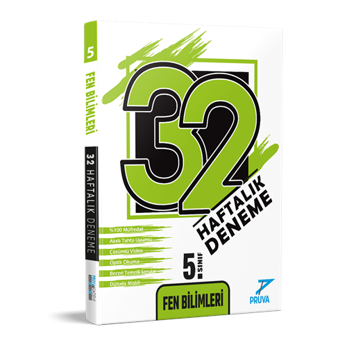 PRUVA 5. SINIF 32 HAFTA FEN BİLİMLERİ