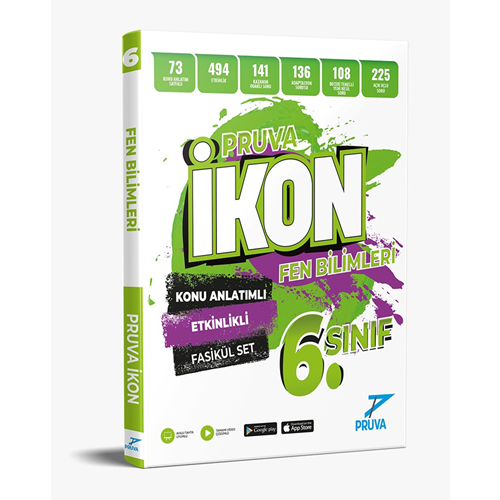 PRUVA 6. SINIF İKON FEN BİLİMLERİ (YENİ)