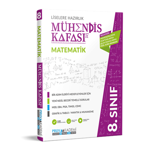 PRUVA 8. SINIF MÜHENDİS KAFASI SORU BANKASI
