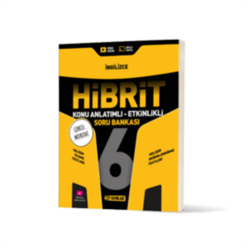 HIZ YAYINLARI 6. SINIF HİBRİT İNGİLİZCE SORU BANKASI