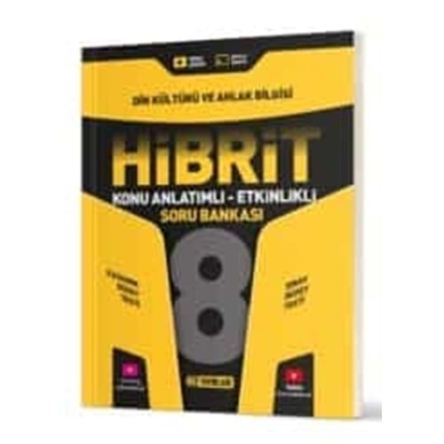 HIZ YAYINLARI 8. SINIF HİBRİT DİN SORU BANKASI