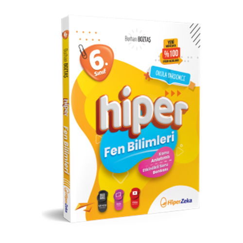 6. Sınıf Hiper Fen Bilimleri Konu Anlatımlı & sorubankası