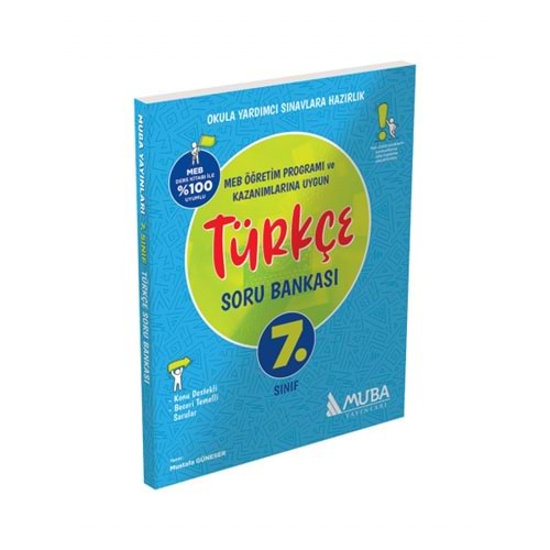 MUBA 7. Sınıf Türkçe Soru Bankası