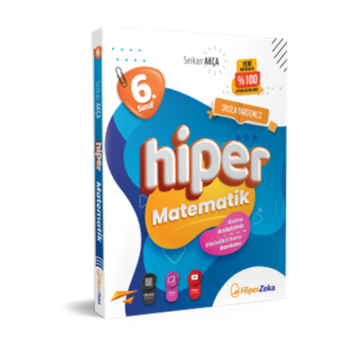6. Sınıf Hiper Matematik Konu Anlatımlı & sorubankası