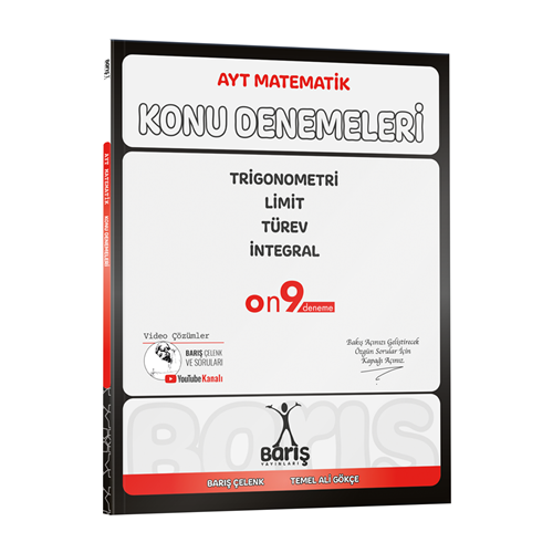 BARIŞ YAYINLARI AYT MATEMATİK TRİGONOMETRİ LİMİT TÜREV DENEMELERİ