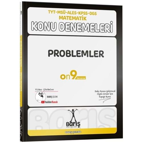 BARIŞ YAYINLARI TYT MSÜ ALES KPSS DGS MATEMATİK PROBLEMLER DENEMELERİ