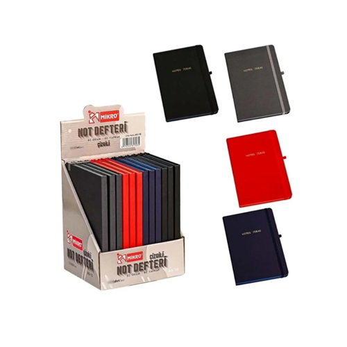 MİKRO A5-10 NOTES IDEAS NOT DEFTERİ ÇİZGİLİ 80YP