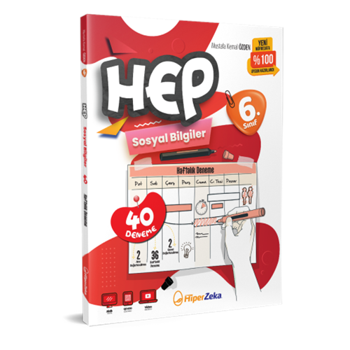 2026 6. Sınıf Haftalık Hep Sosyal Bilgiler 40 Deneme