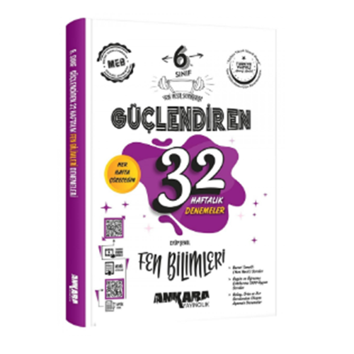 ANKARA 6.SINIF FEN BİLİMLERİ 32 HAFTA KAZANIM DEN.