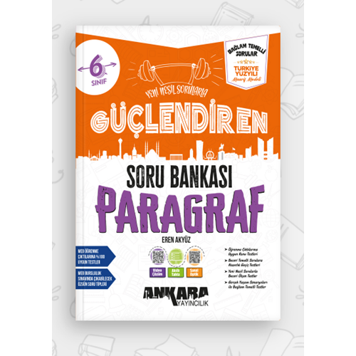 ANKARA 6.SINIF PARAGRAF SORU BANKASI
