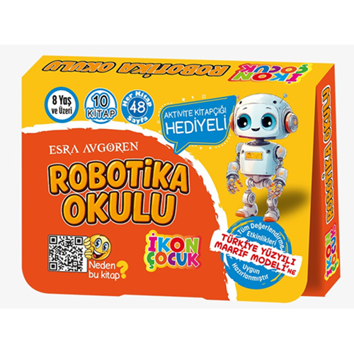 İKON ÇOCUK ROBOTİKA OKULU HİKAYE SETİ 10 KİTAP