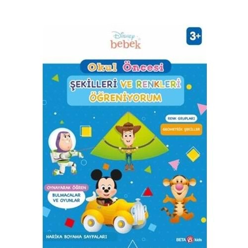 OKUL ÖNCESİ ŞEKİLLERİ VE RENKLERİ ÖĞRENİYORUM +3 / BETA KIDS