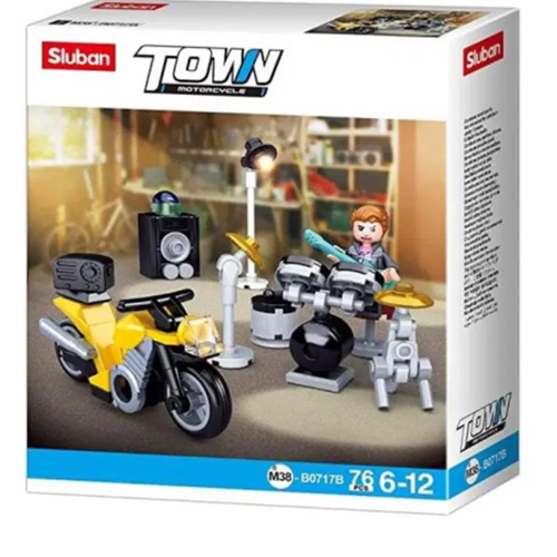 Sluban Town Yarışçı - 76 Parça