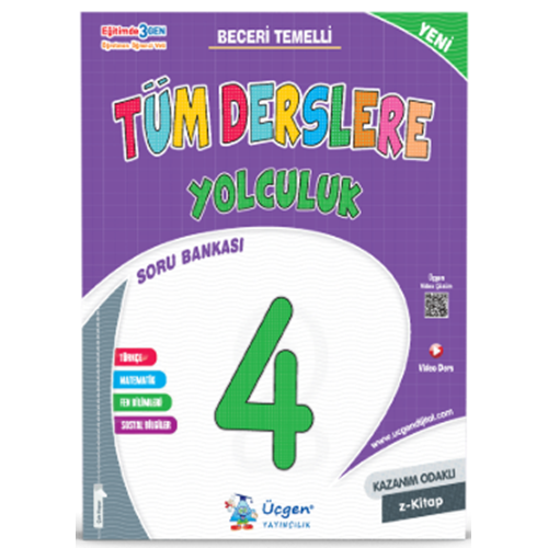 ÜÇGEN 4.SINIF TÜMDERSLERE YOLCULUK SORU BANKASI