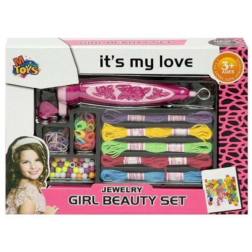 Mtoys Oyuncak Saç Boncuk Seti