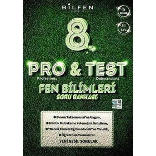 BİLFEN 8.SINIF PROTEST FEN BİLİMLERİ SORU BANKASI