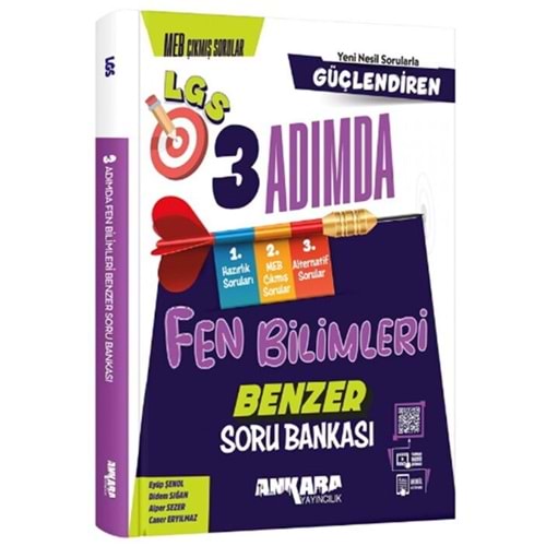 ANKARA 8.SINIF FEN BİLİMLERİ 3 ADIMDA BENZER SORU BANKASI