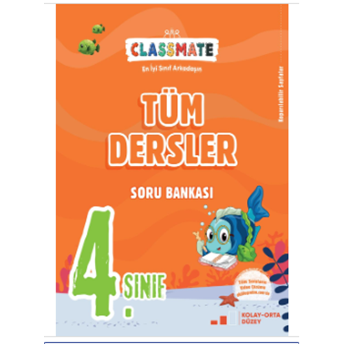 4. Sınıf Classmate Tüm Dersler sorubankası