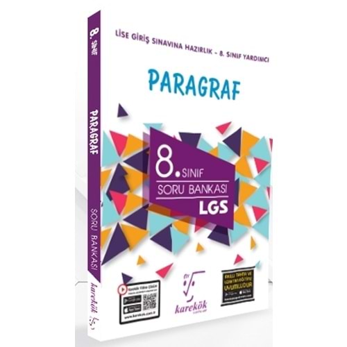 KAREKÖK 8.SINIF PARAGRAF SORU BANKASI