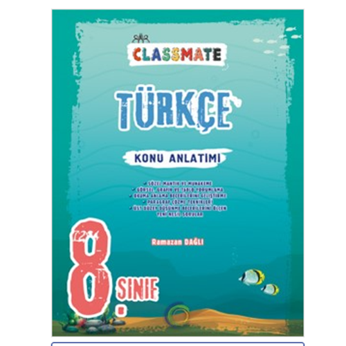 8. Sınıf Classmate Türkçe sorubankası