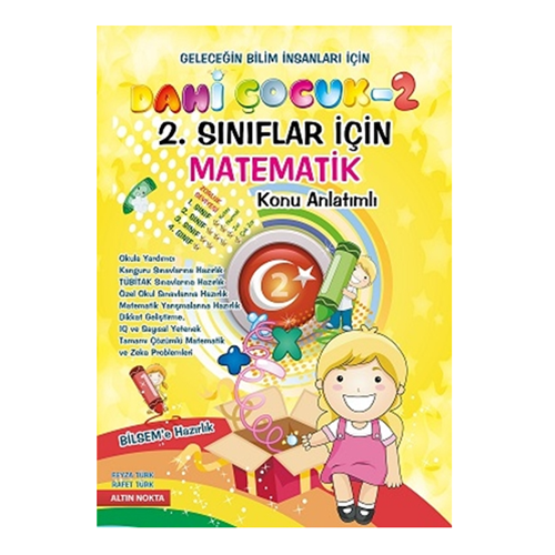 2. Sınıf Dahi Çocuk Matematik Konu Anlatım Bilsem Kanguru Olimpiyat