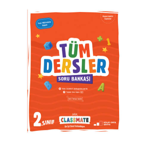 2. Sınıf Classmate Tüm Dersler Soru Bankası