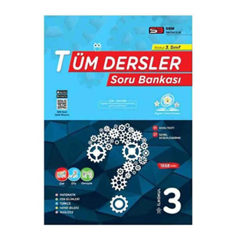 Aydan Yayıncılık SBM 3. Sınıf Tüm Dersler Soru Bankası