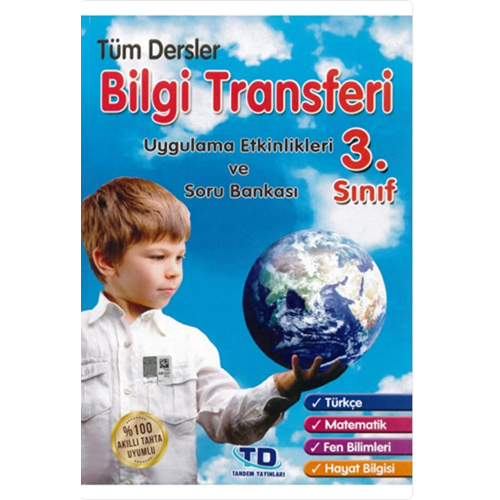 3. Sınıf Tüm Dersler Bilgi Transferi Uygulama Etkinlikleri ve Soru Bankası / 9786057677334 - 1Tandem Yayınları 3. Sınıf Tüm Dersler Bilgi Transferi Uygulama Etkinlikleri ve Soru Bankası