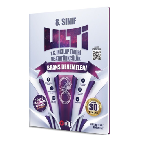Ulti Yayınları 8. Sınıf T.C. İnkılap Tarihi ve Atatürkçülük Denemeleri