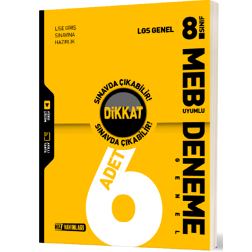 HIZ 8.SINIF LGS GENEL DENEME 6 LI