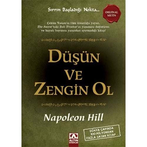 DÜŞÜN VE ZENGİN OL