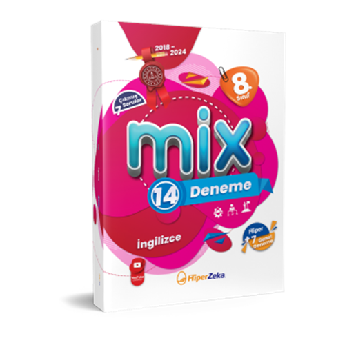 8. Sınıf MİX T.C. İngilizce 14 deneme