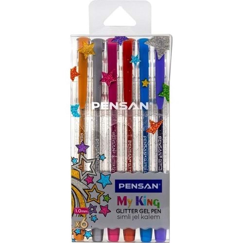 PENSAN MY-KING SİMLİ JEL 6402 KALEM 6 LI
