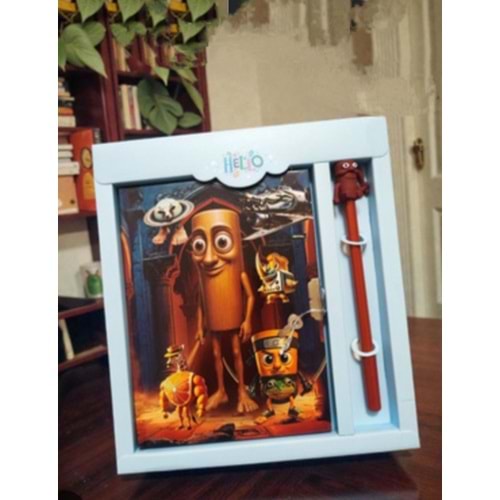 TAROS UNICK COLOR THUNG THUNG KALEMLİ KİLİTLİ HATIRA DEFTERİ