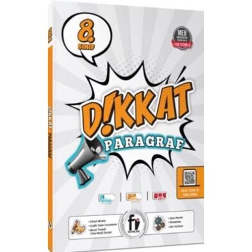 Fİ YAYINLARI 8.SINIF DİKKAT PARAGRAF SORU BANKASI
