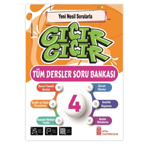 ATA 4.SINIF TÜM DERSLER GICIR GICIR SORU BANKASI