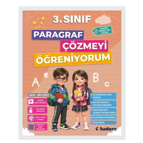 TUDEM 3.SINIF PARAGRAF ÇÖZMEYİ ÖĞRENİYORUM