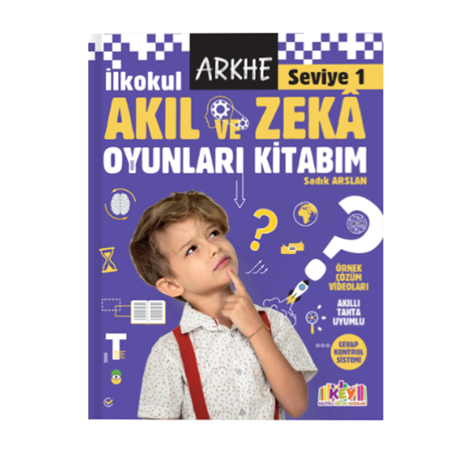 KEY AKIL VE ZEKA OYUNLARI KİTABIM SEVİYE-1