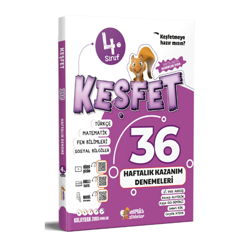 MERAKLI 4. SINIF HAFTALIK KAZANIM DENEMELERİ 36LI